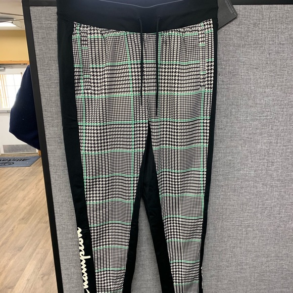 slim leg track pants